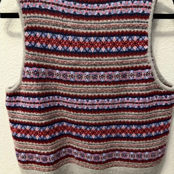 J. Crew Women's Fair Isle Sweater Vest - Picture 7 of 7